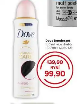 Tesco Dove deodorant nabídka