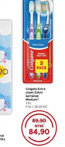 Tesco Colgate zubní kartáček nabídka