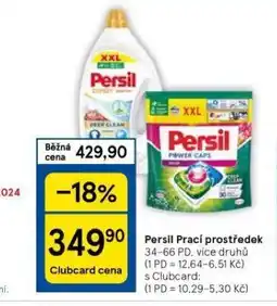 Tesco Persil prací prostředek nabídka