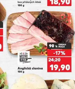 Kaufland Anglická slanina nabídka