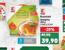 Kaufland Boloňské špagety nabídka