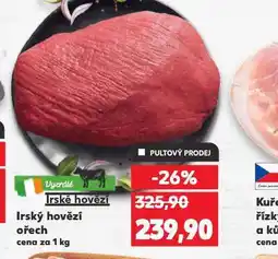Kaufland Irský hovězí ořech nabídka