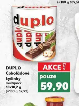 Kaufland Duplo čokoládové tyčinky nabídka