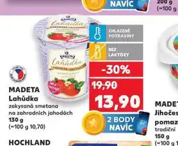 Kaufland Madeta lahůdka nabídka