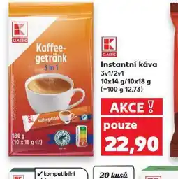 Kaufland Instantní káva nabídka