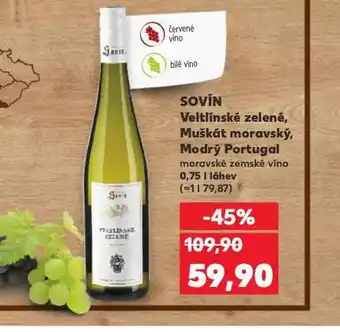 Kaufland Sovín modrý portugal nabídka