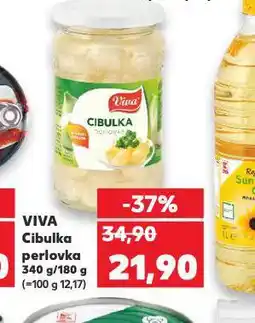 Kaufland Viva cibulka perlovka nabídka