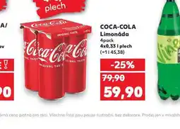 Kaufland Coca cola 4pack nabídka
