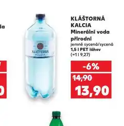 Kaufland Kláštorná kalcia nabídka