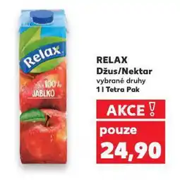 Kaufland Relax džus / nektar nabídka
