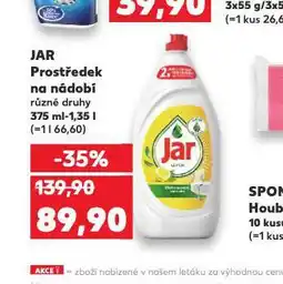 Kaufland Jar prostředek na nádobí nabídka
