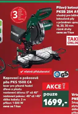 Kaufland Kapovací a pokosová pila nabídka