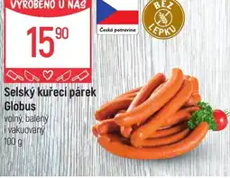 Globus Selský kuřecí párek Globus nabídka