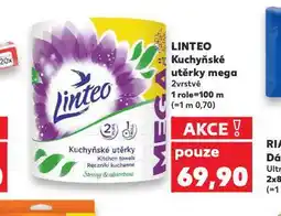 Kaufland Linteo kuchyňské utěrky nabídka