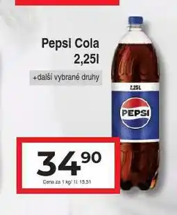 Hruška Pepsi cola nabídka