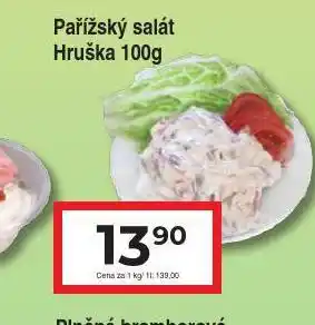 Hruška Pařížský salát nabídka