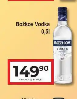 Hruška Božkov vodka nabídka