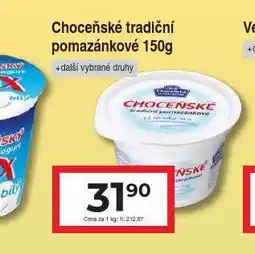 Hruška Choceňské tradiční pomazánkové nabídka
