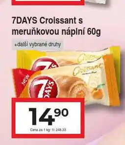 Hruška 7days croissant nabídka