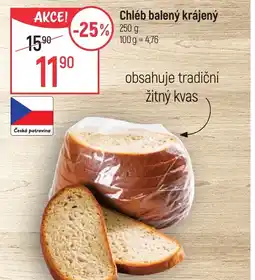 Globus Chléb balený krájený nabídka
