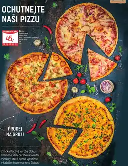 Globus Pizza nabídka
