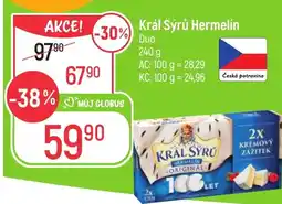 Globus Král Sýrů Hermelín nabídka