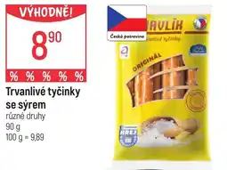 Globus Trvanlivé tyčinky se sýrem nabídka