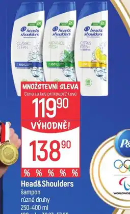 Globus Head&Shoulders nabídka