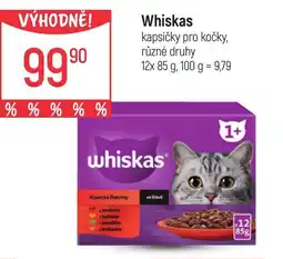 Globus Whiskas kapsičky pro kočky nabídka