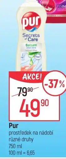 Globus Pur prostředek na nádobí nabídka
