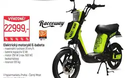 Globus Elektrický motocykl E-babeta nabídka