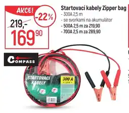 Globus Startovací kabely Zipper bag nabídka