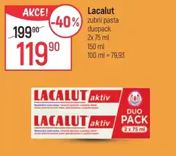 Globus Lacalut zubní pasta nabídka