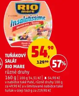 Penny Market TUŇÁKOVÝ SALÁT RIO MARE nabídka
