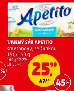 Penny Market TAVENÝ SÝR APETITO nabídka
