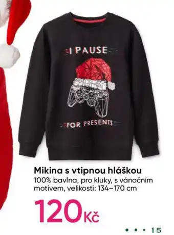 Pepco Mikina s vtipnou hláškou nabídka