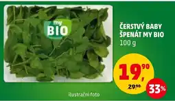 Penny Market ČERSTVÝ BABY ŠPENÁT MY BIO nabídka