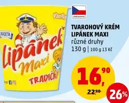 Penny Market TVAROHOVÝ KRÉM LIPÁNEK MAXI nabídka