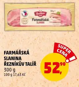 Penny Market FARMÁŘSKÁ SLANINA ŘEZNÍKŮV TALÍŘ nabídka