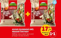 Penny Market ASIJSKÁ ZELENINOVÁ SMĚS MRAZIVÁ ČERSTVOST nabídka