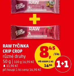 Penny Market RAW TYČINKA CRIP CROP nabídka