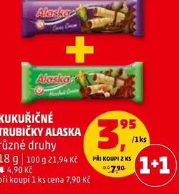Penny Market KUKUŘIČNÉ TRUBIČKY ALASKA nabídka
