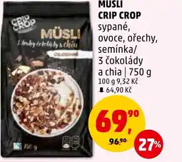 Penny Market MÜSLI CRIP CROP nabídka