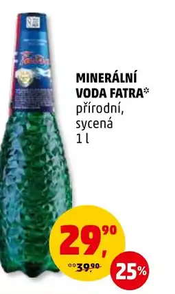Penny Market MINERÁLNÍ VODA FATRA nabídka