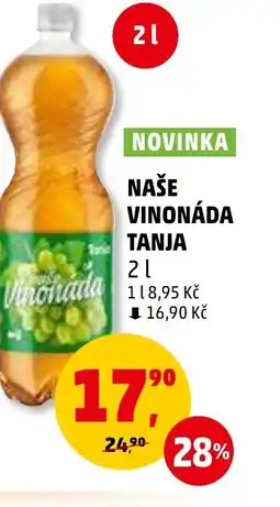 Penny Market NAŠE VINONÁDA TANJA 2L nabídka
