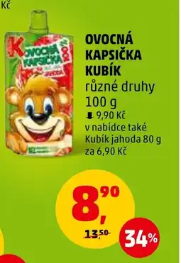 Penny Market OVOCNÁ KAPSIČKA KUBÍK nabídka