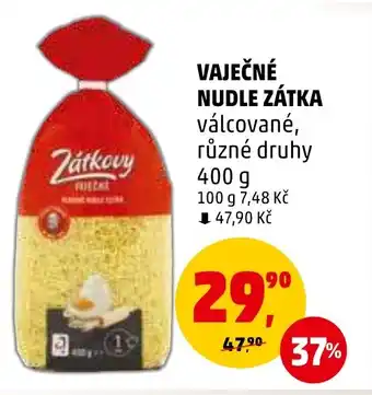 Penny Market VAJEČNÉ NUDLE ZÁTKA nabídka