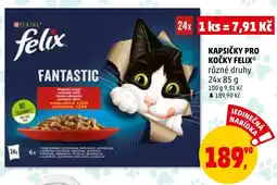 Penny Market KAPSIČKY PRO KOČKY FELIX nabídka