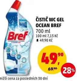 Penny Market ČISTIČ WC GEL OCEAN BREF nabídka