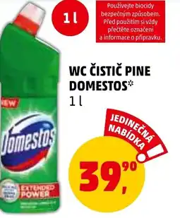 Penny Market WC ČISTIČ PINE DOMESTOS nabídka